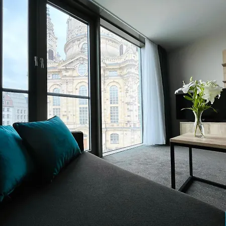 Einzigartiges Panoramaapartment An Der Frauenkirche Dresden Exterior photo